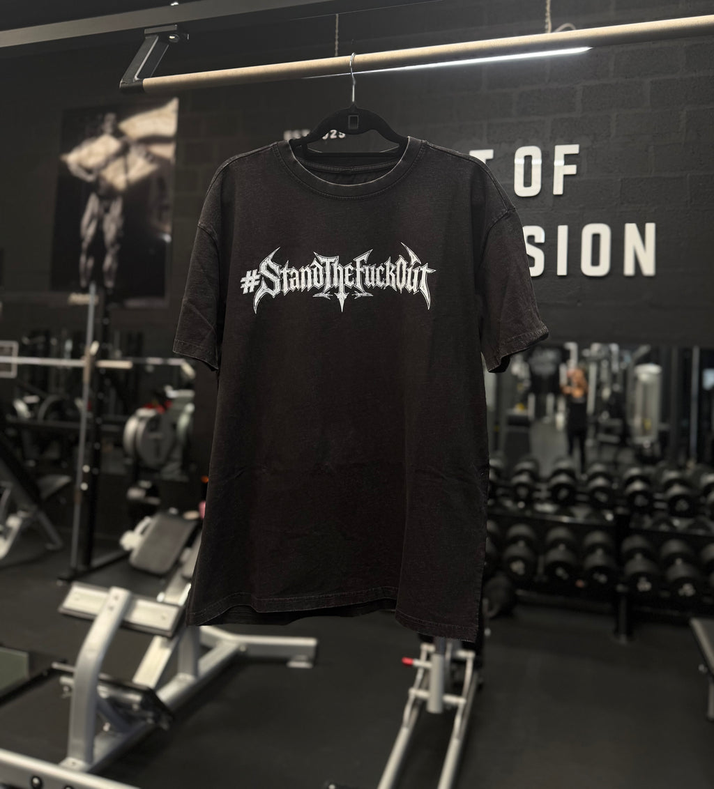 #standthefuckout Acid Wash Oversized Tee PRE-ORDER