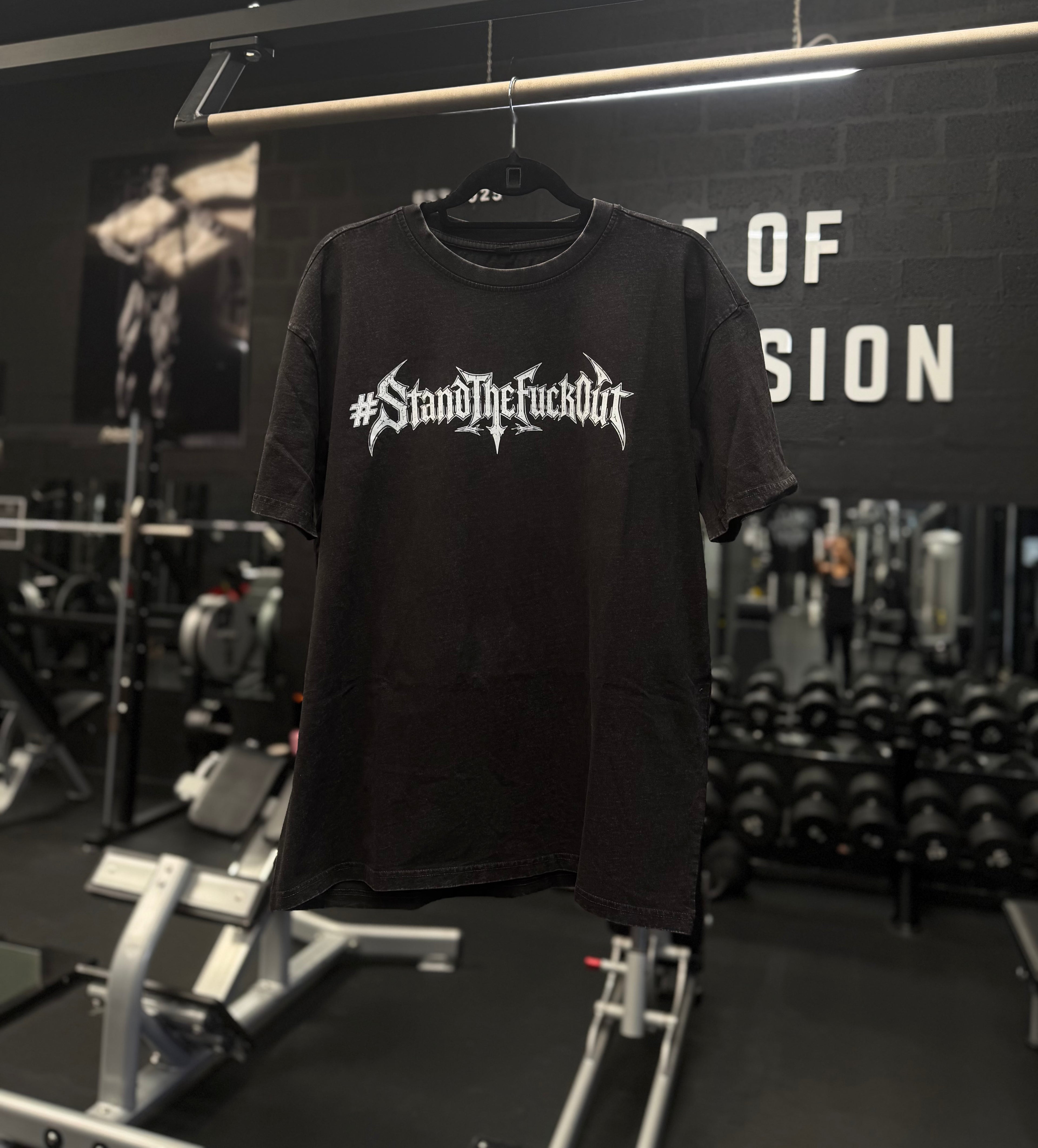 #standthefuckout Acid Wash Oversized Tee PRE-ORDER
