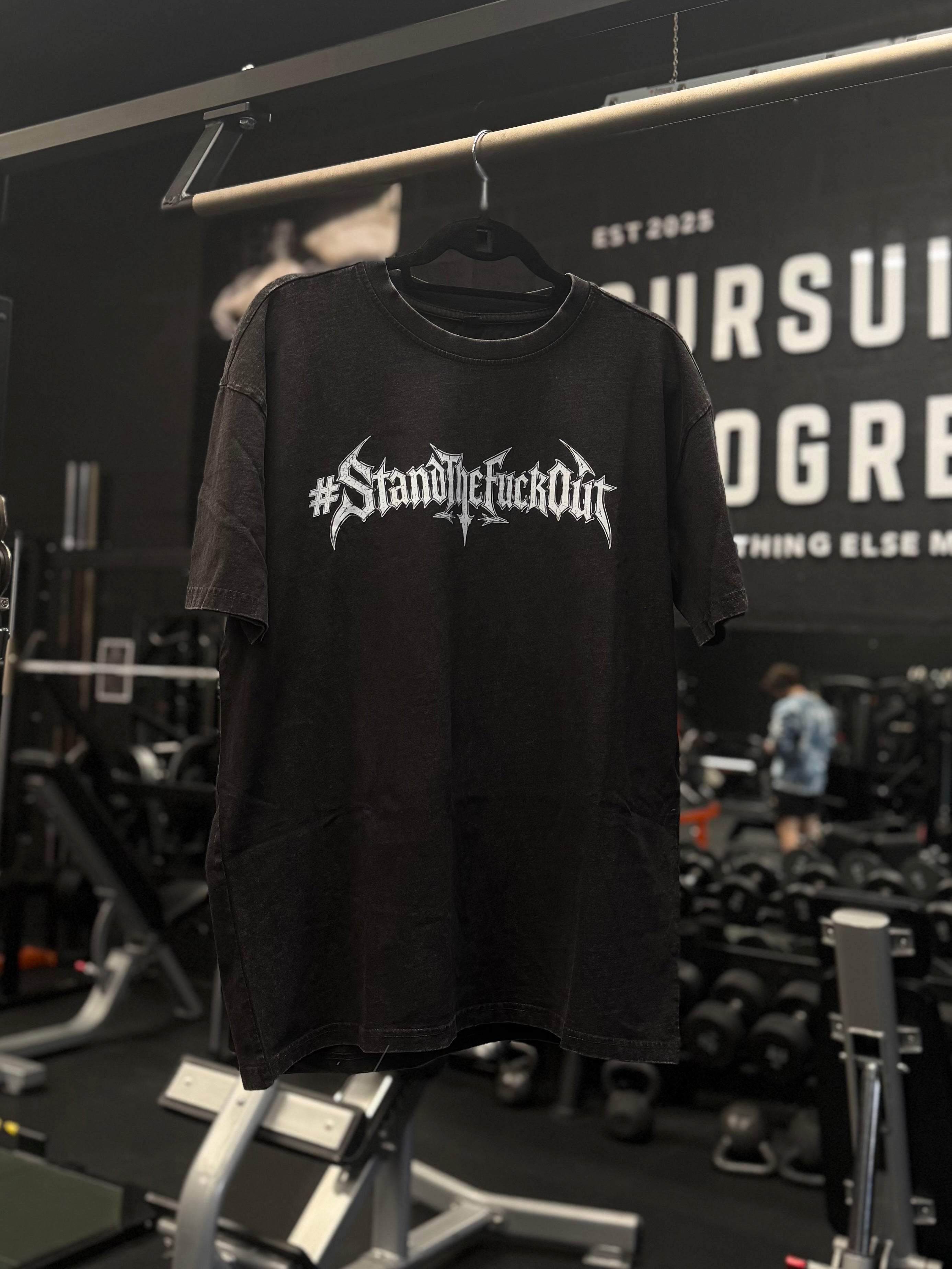 #standthefuckout Acid Wash Oversized Tee PRE-ORDER